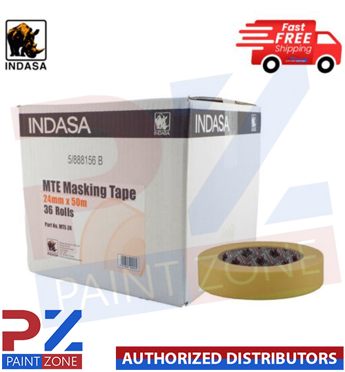 INDASA MASKING TAPE 24MM PK36